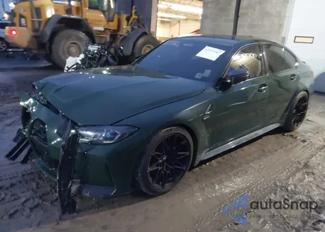 2022 BMW M3 Competition xDrive из США, поврежденный, VIN WBS43AY00NFN20909